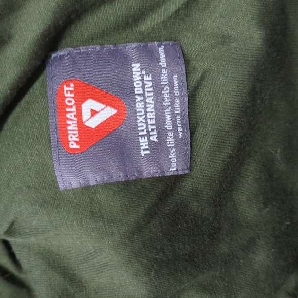 Baby GAP size 6-12 mos one-piece hooded puffer water-resistant & like new! - Picture 7 of 7